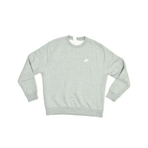 NEW Nike Sportswear Fleece Heather Crewneck Sweatshirt Size L BV2662-063 Large